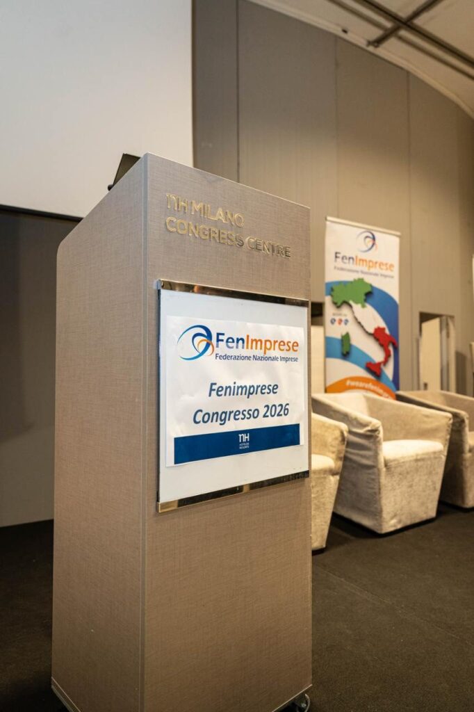 Leggio FenImprese Congresso 2026 all'NH Milano Congress Centre di Assago